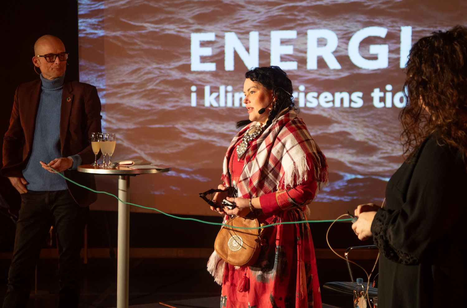 Sametingspresidenten åpner ENERGI i klimakrisens tid Foto Håkon Bergseth