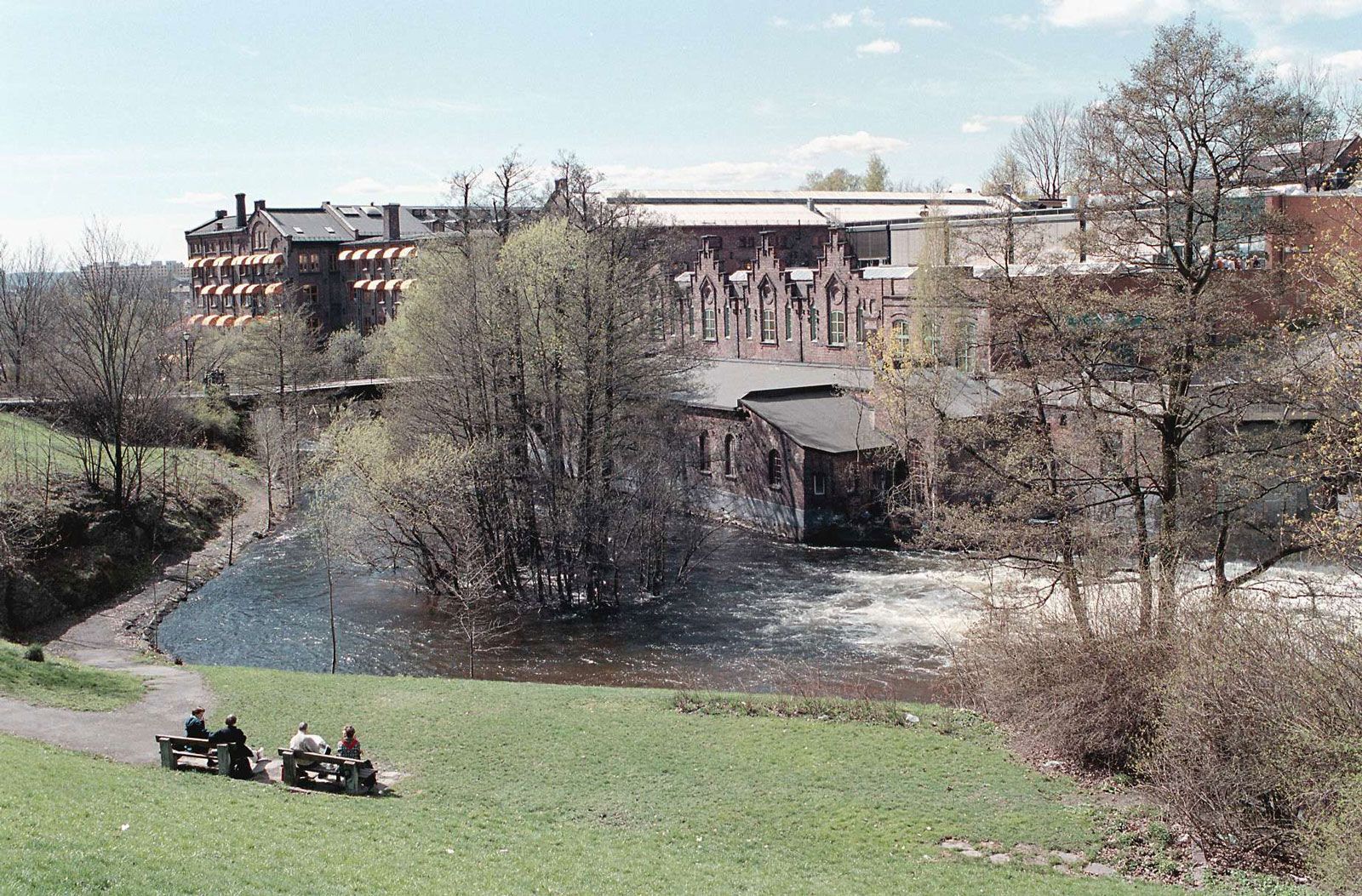 Akerselva ved Hjula. Foto.