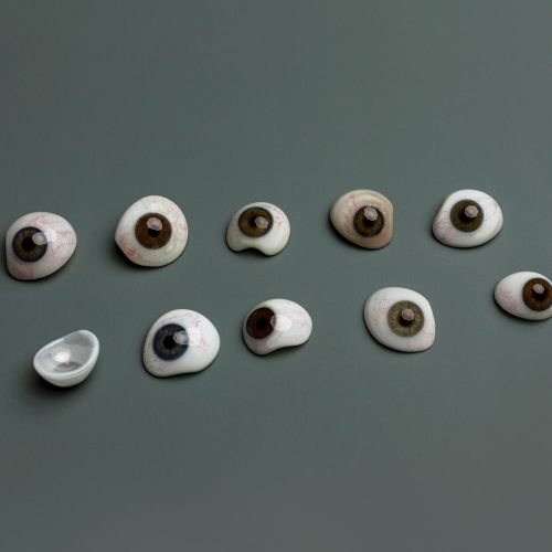 Photo of eye prostheses