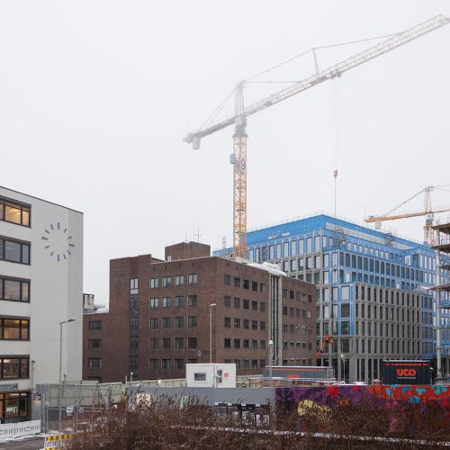 Oslos hovedbrannstasjon ved Youngstorget skal snart rives for å gi plass til siste bygg i det nye regjeringskvartalet.